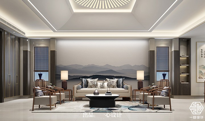 如何在中式别墅设计的客厅中选择灯具?